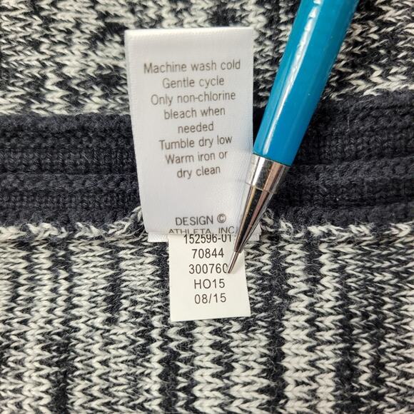 Athleta Marled Sweater Athletic Tunic Dress size Medium - Picture 11 of 12